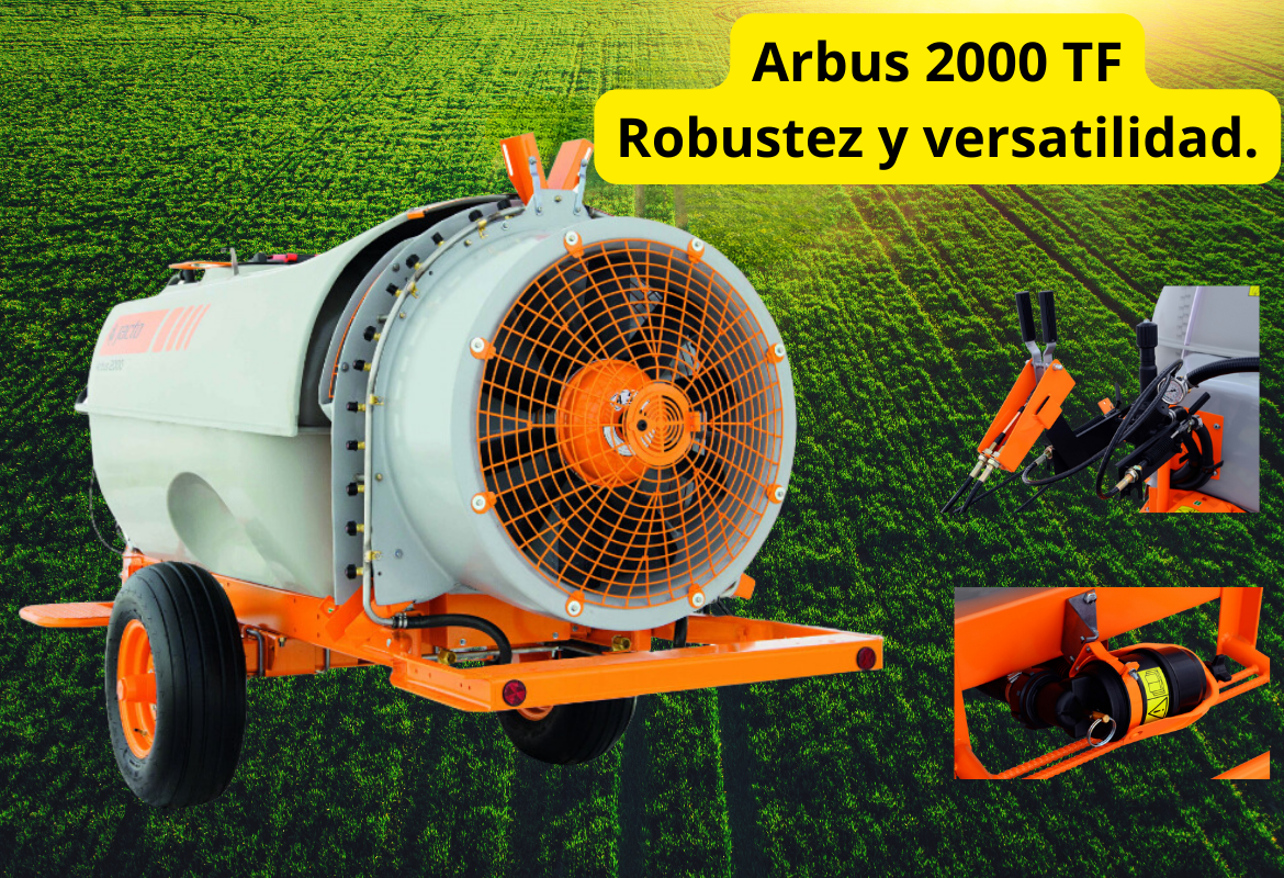 Arbus 2000 TF: Robustez y Versatilidad en la Pulverización